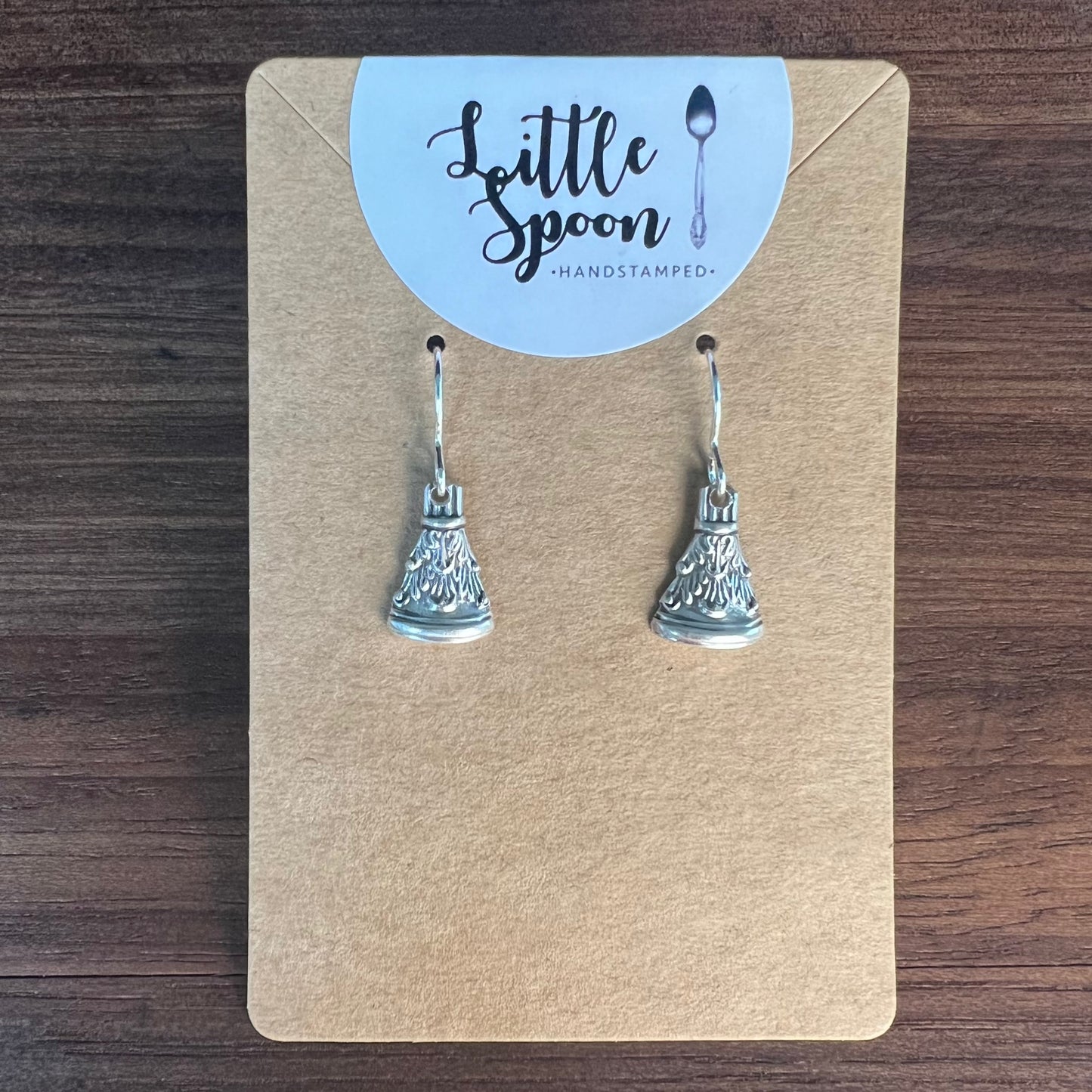 Estella Sterling Spoon Earrings
