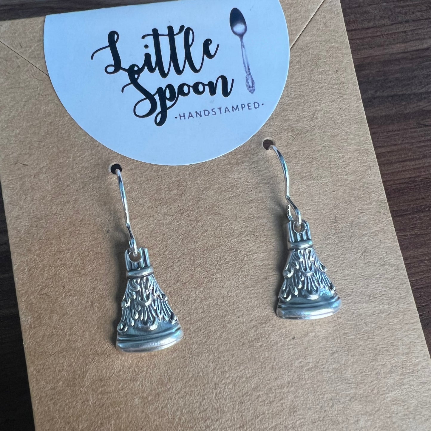 Estella Sterling Spoon Earrings