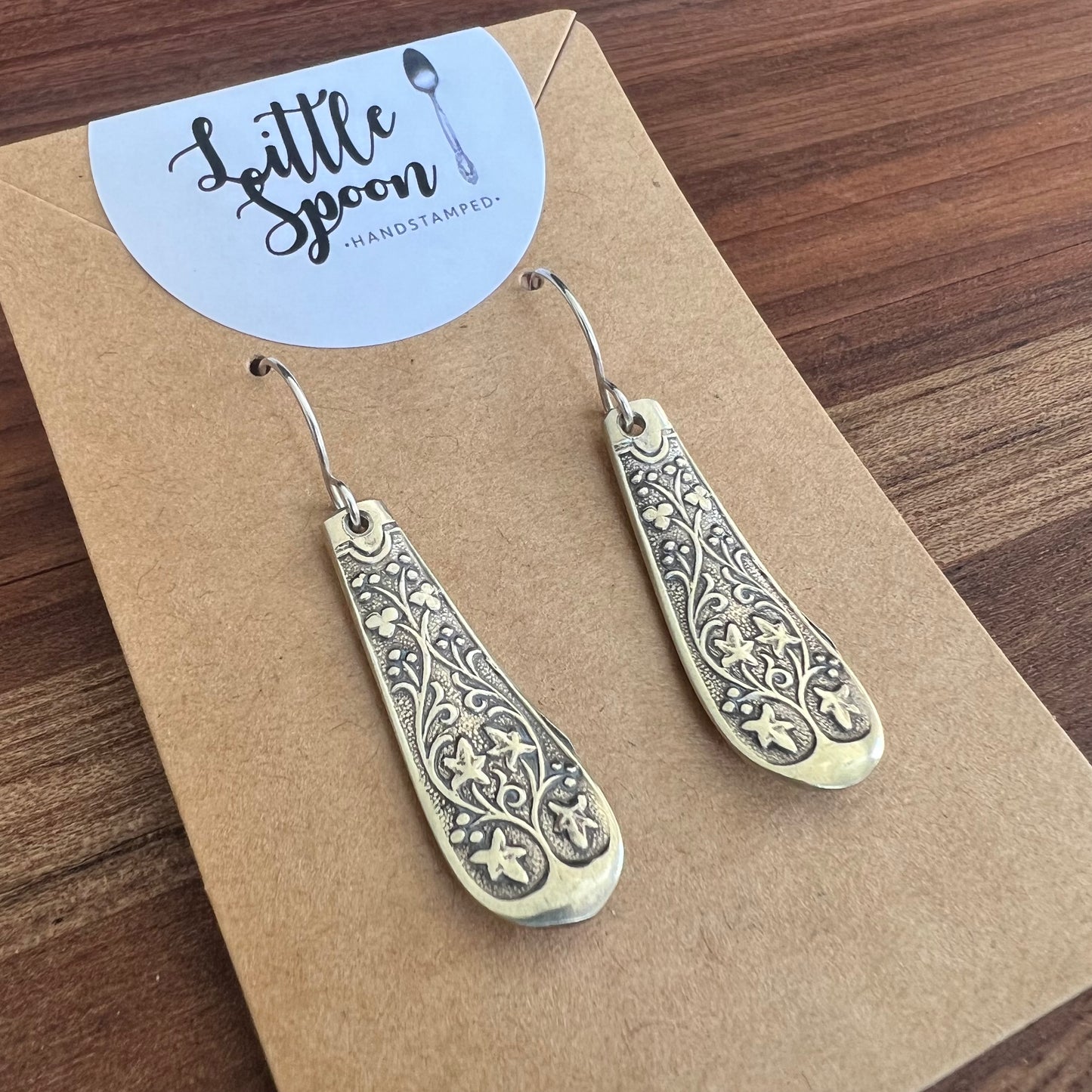 Ina Vintage Silverware Earrings