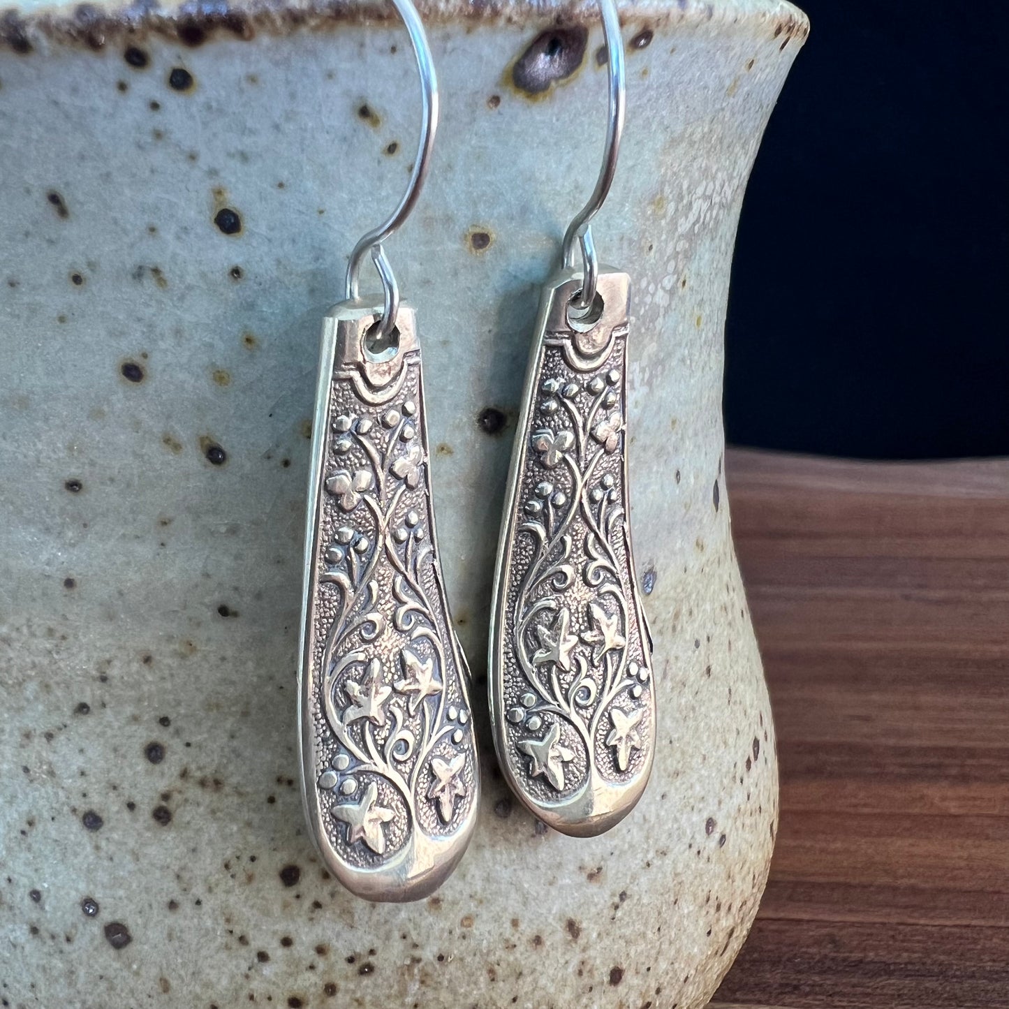 Ina Vintage Silverware Earrings