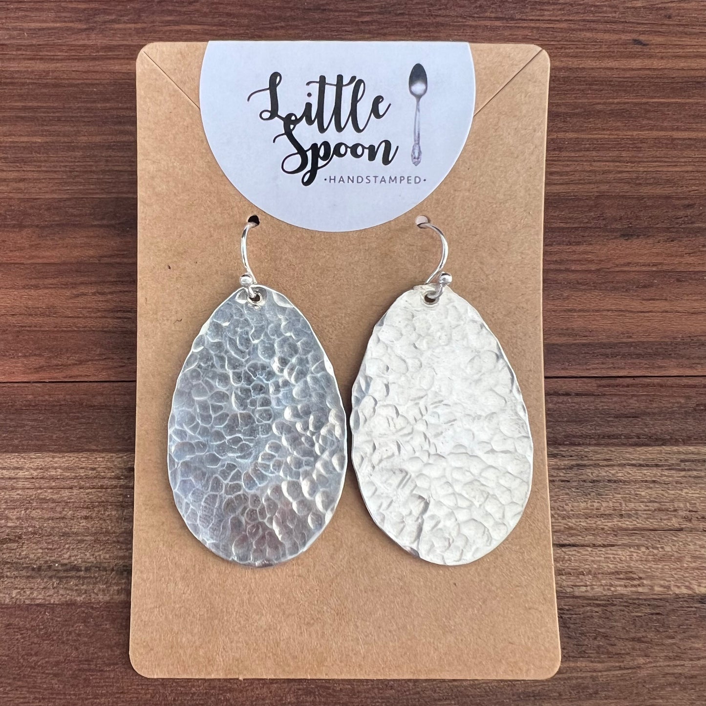 Tessa Textured Spoon Bowl Earrings