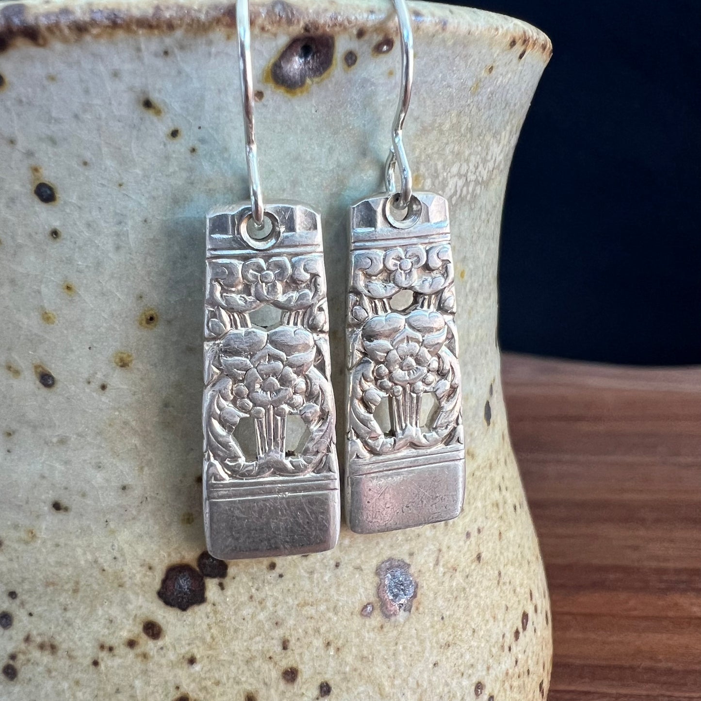 Hattie Hampton Vintage Silverware Earrings