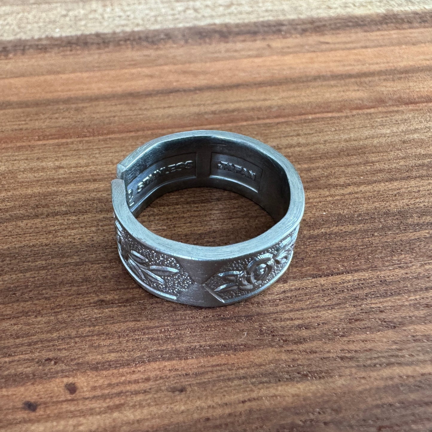 Rosalina Art Deco Stainless Ring