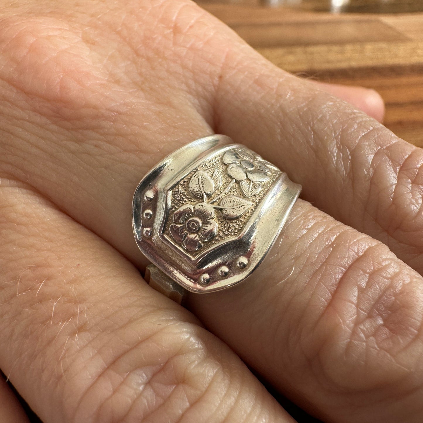 Blossom Vintage Spoon Ring