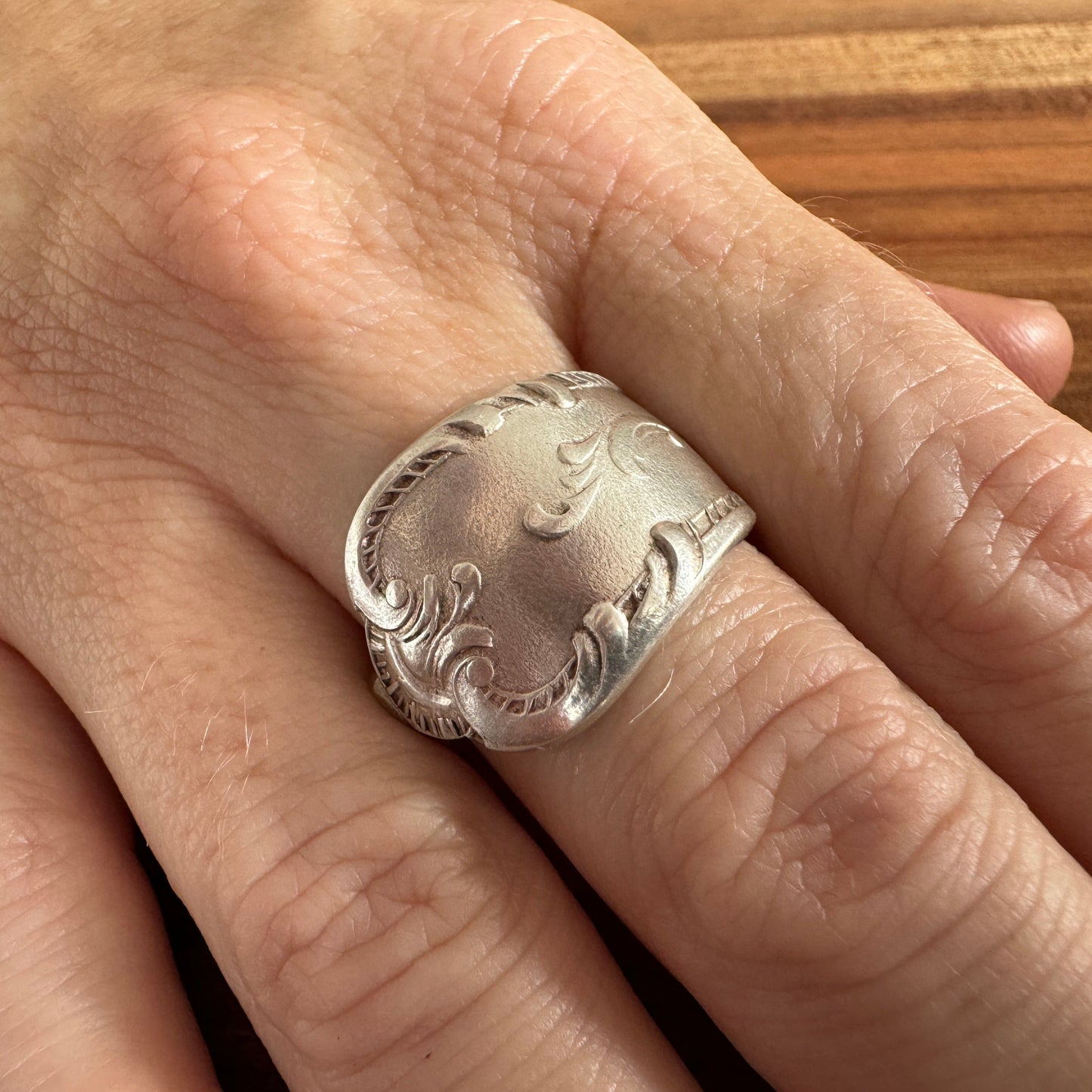 Diane Spoon Ring (Ornate)