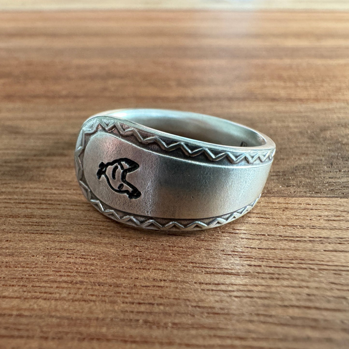 Henny Penny Spoon Ring