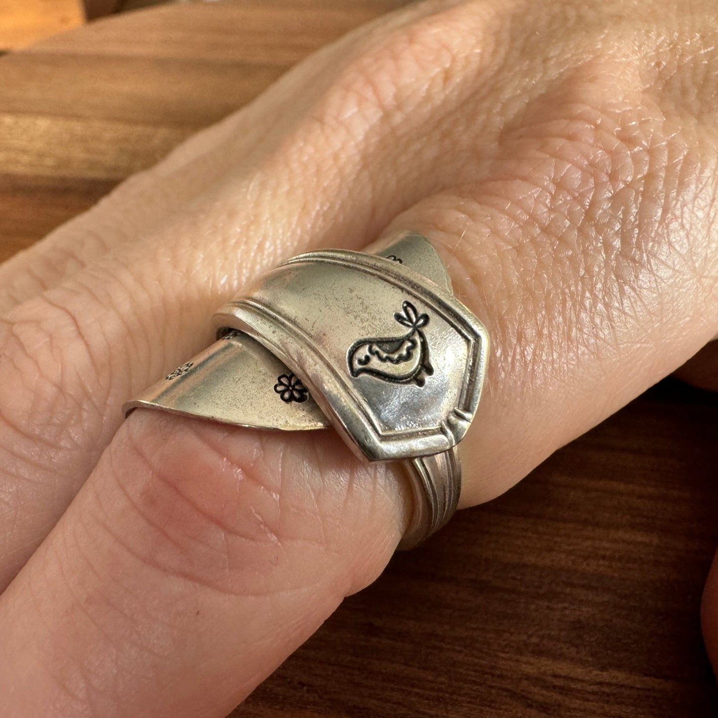 Birdie Wrap Around Ring