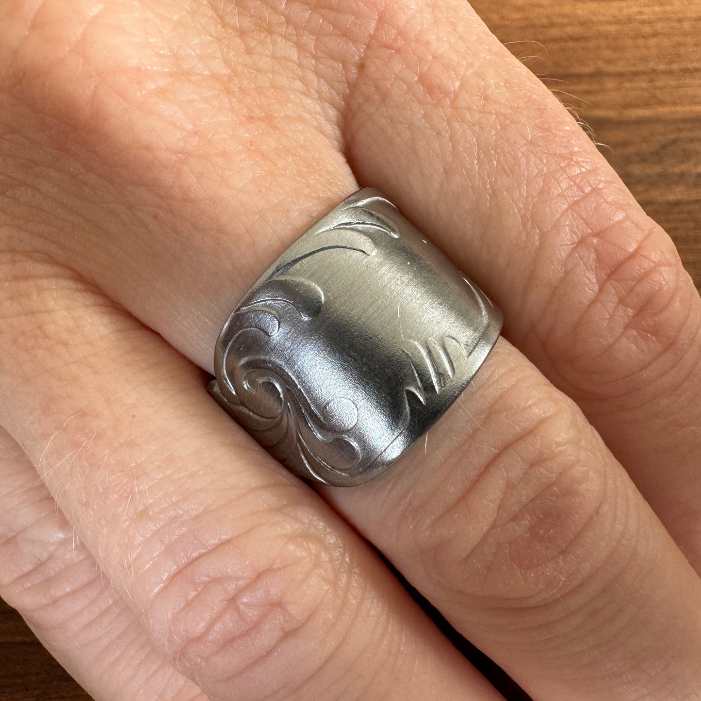 Lillian Stainless Spoon Ring