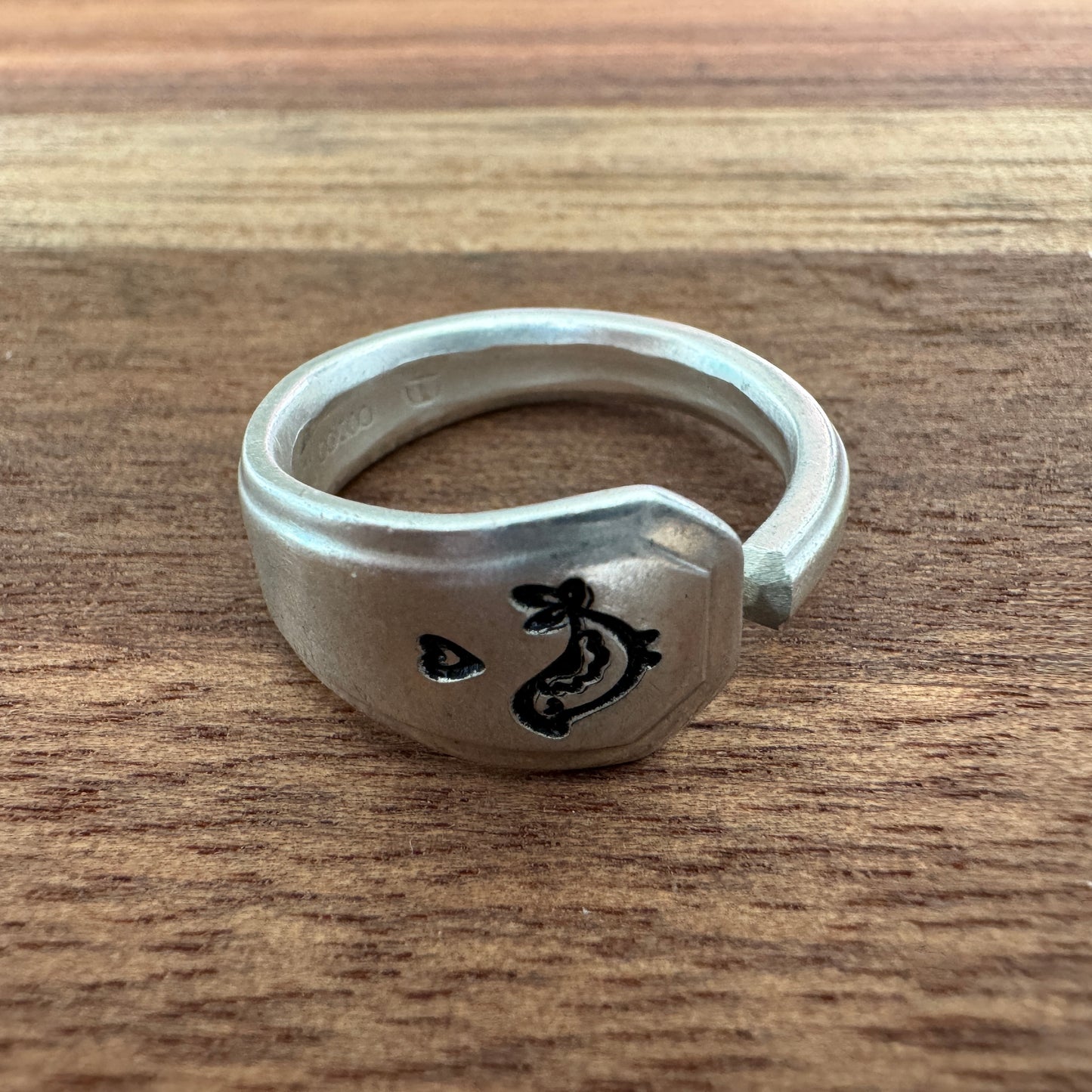 Birdie Vintage Spoon Ring