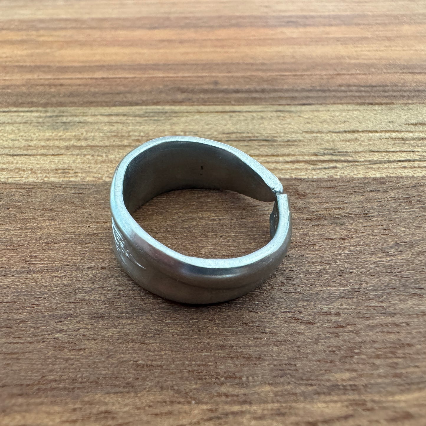 Peony Stainless Spoon Ring