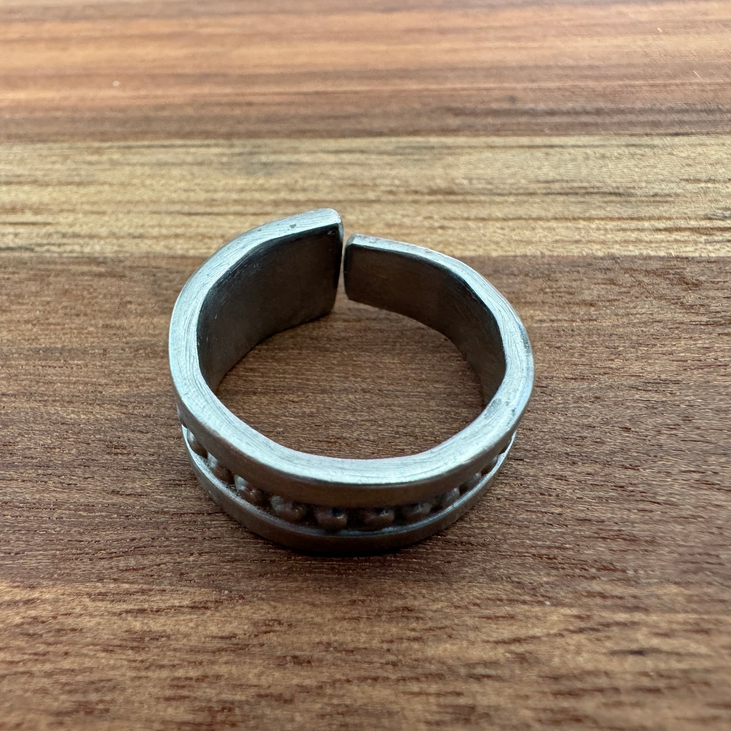 Dot Stainless Spoon Ring