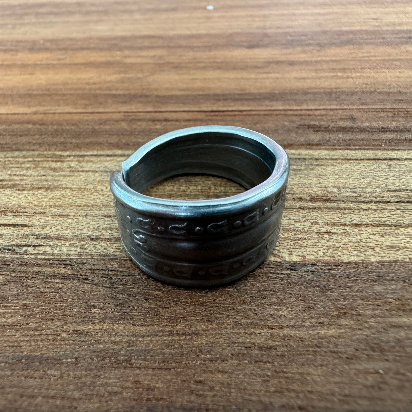 Iris Stainless Spoon Ring