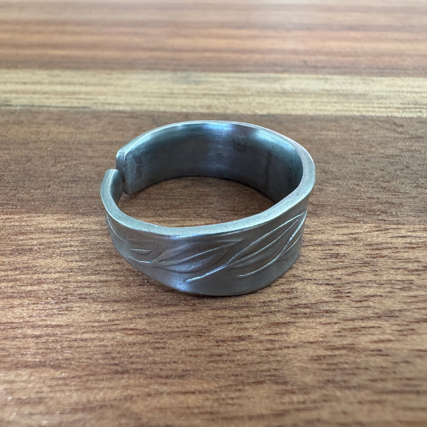 Ivy Stainless Spoon Ring