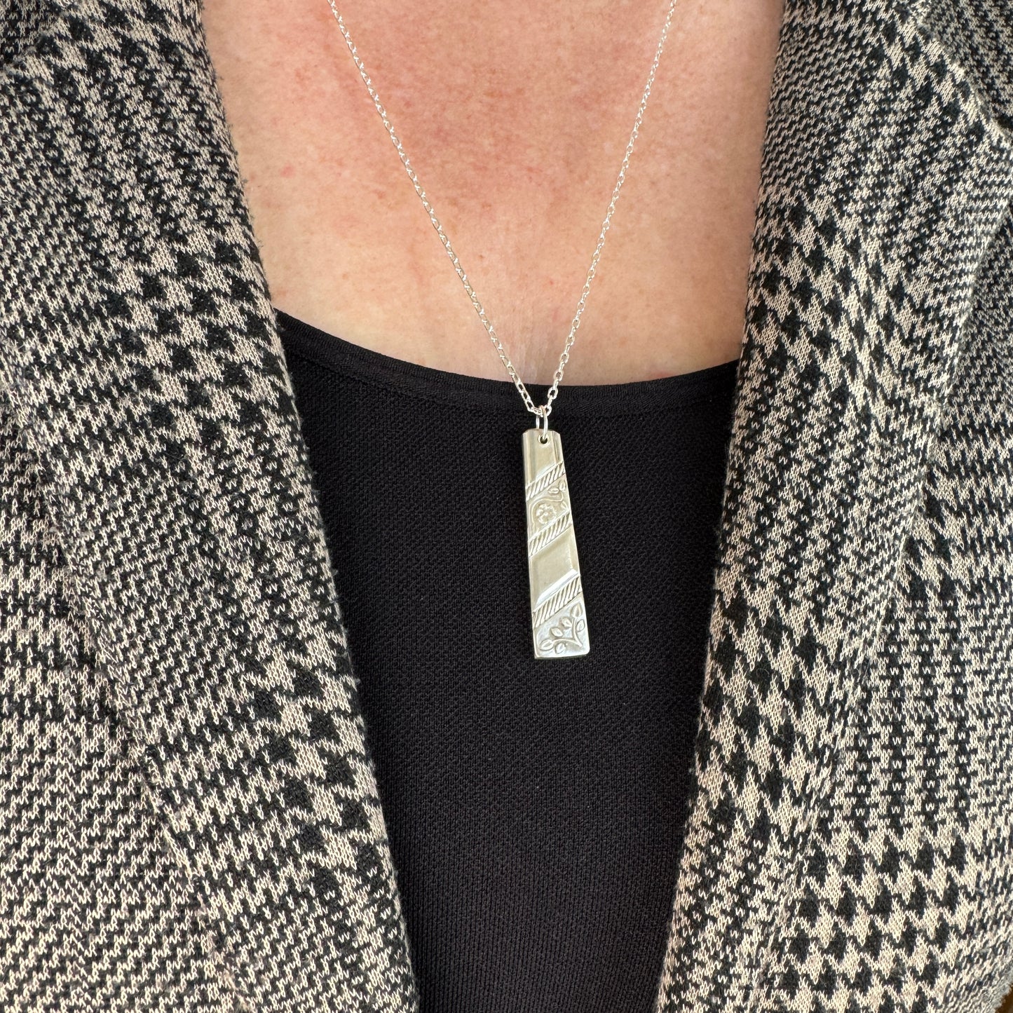 Denise Vintage Silverware Pendant
