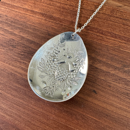 Clementine Fruit Spoon Pendant