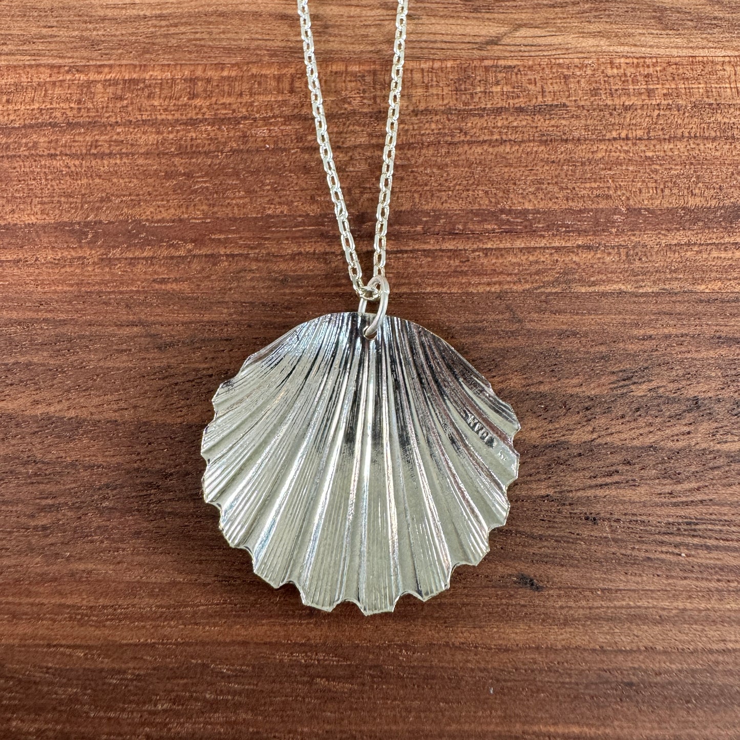 Sugar Spoon Shell Pendant