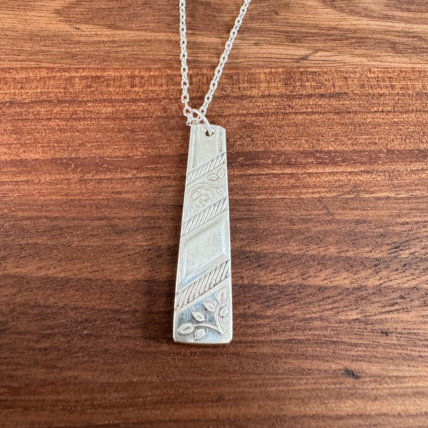 Denise Vintage Silverware Pendant
