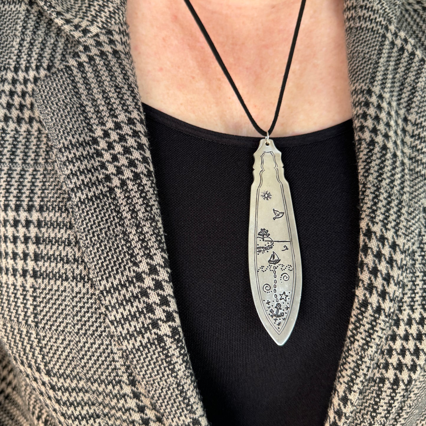 Isla Vintage Knife Pendant