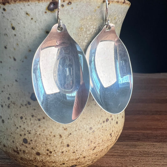 Vintage Spoon Bowl Earrings