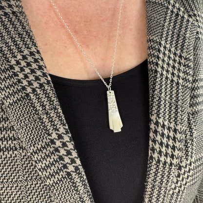Jennifer Vintage Silverware Pendant